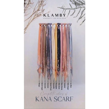 Kana Scarf by Wearing Klamby WK WearingKlamby
