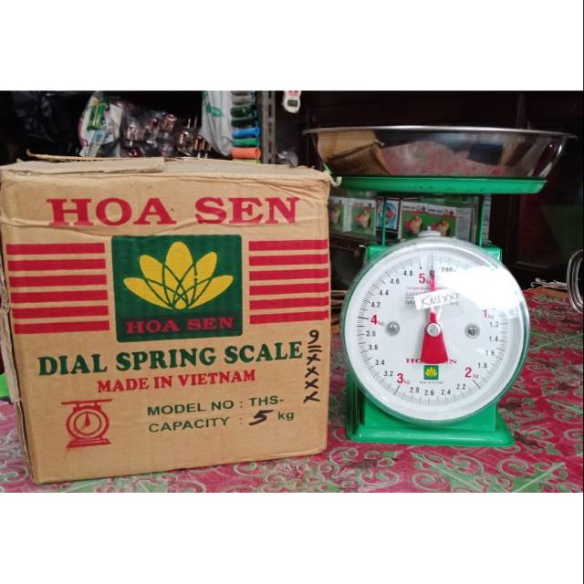 Timbangan duduk 5kg vietnam