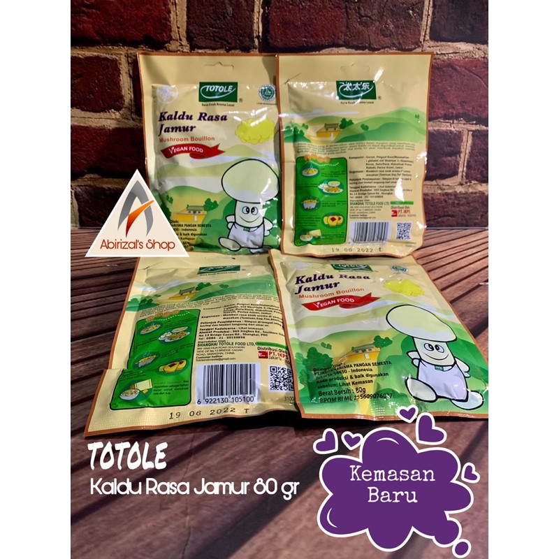 

TOTOLE Rasa Jamur 80 gr