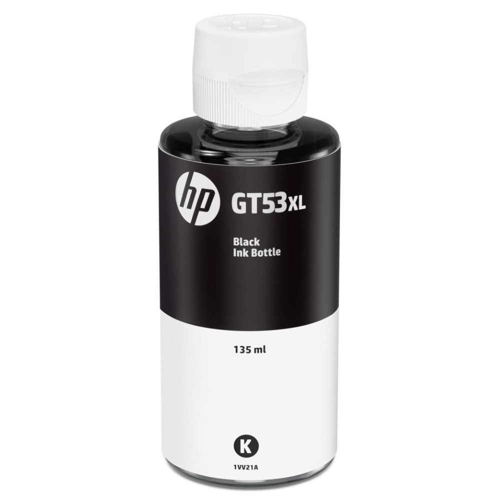 Tinta Printer HP GT53XL GT53 XL Original 135ml Black ( 1VV21AA )