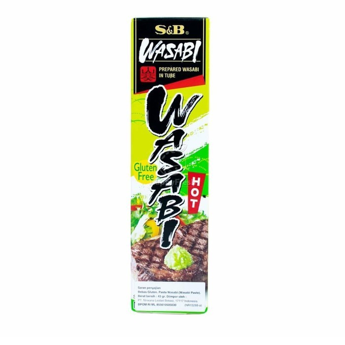 

S&B Wasabi Gluten Free - 43 gr