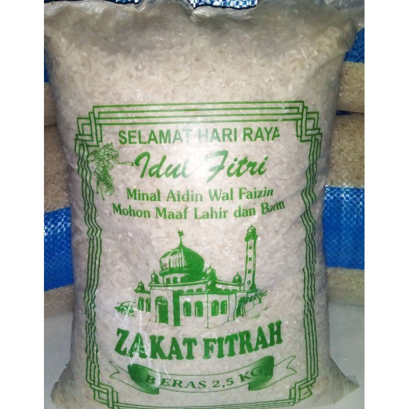 

beras zakat fitrah 2,5 kg