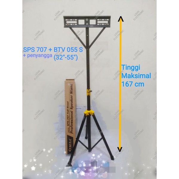 Bracket Stand TV 32&quot; - 55&quot; Stand Tripod TV LCD LED 55 Inch Full Besi