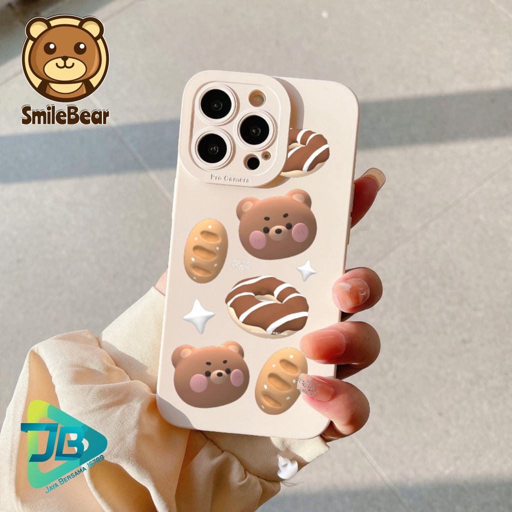 SOFTCASE CASE SILIKON PROCAMERA SMILEBEAR OPPO VIVO SAMSUNG REALME XIAOMI IPHONE INFINIX ALL TYPE JB5630