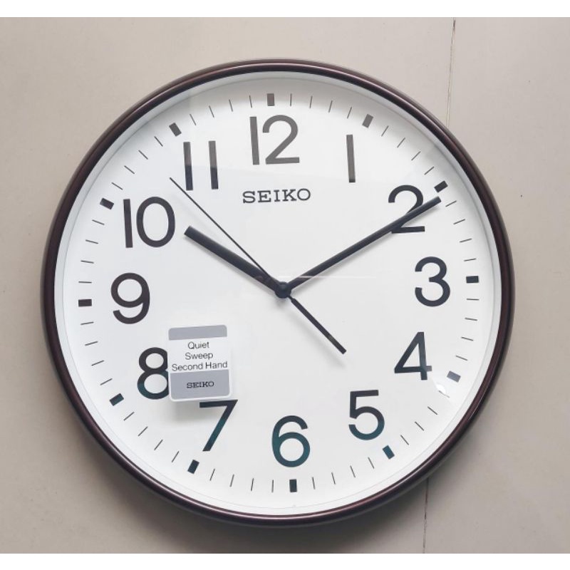 Jam Dinding Seiko QXA677 - QXA677B QXA677S QXA677K Quiet Sweep