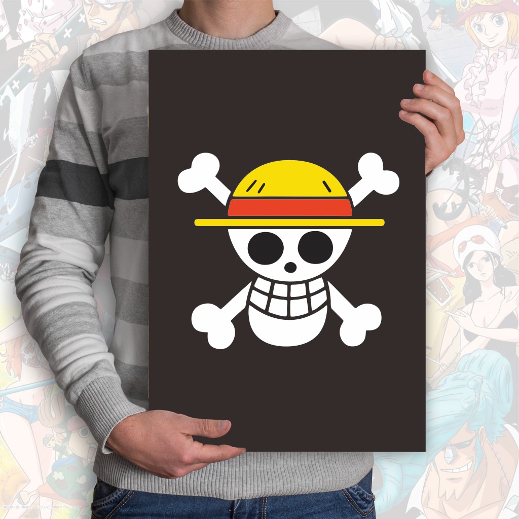 Poster Anime One Piece - Size A3+ Luffy Zoro Nami Robin-5