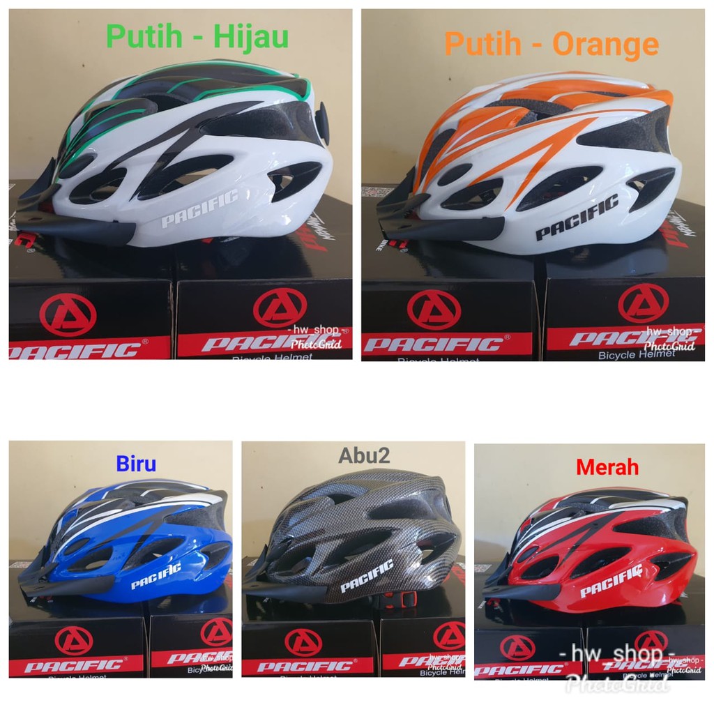 Helm Sepeda Pacific Original LED