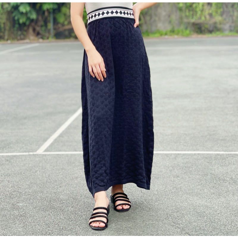 Ameli* knit skirt TERBARU