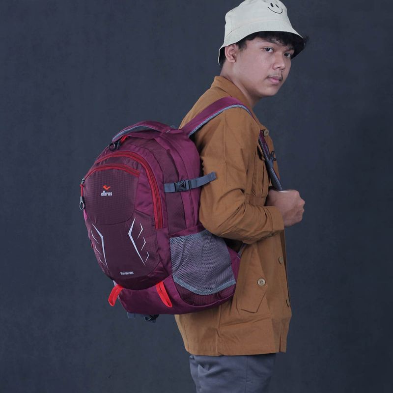 DAYPACK Tas Ransel 25 - 30 Liter Terbaru | Tas Laptop Notebook 14&quot; Inch | Tas Punggung Backpack Original | Free Raincover | Tas Travelling | Tas Camping Outdoor | Tas Sekolah Kuliah Kerja Muncak Mudik