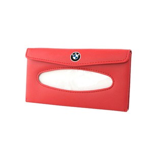 G-club Kotak Tisu Gantung Sun Visor Mobil Bahan Kulit Untuk BMW E30 E46 E90 F25 F10 F06 E34 GS X1 E60 E70 X3