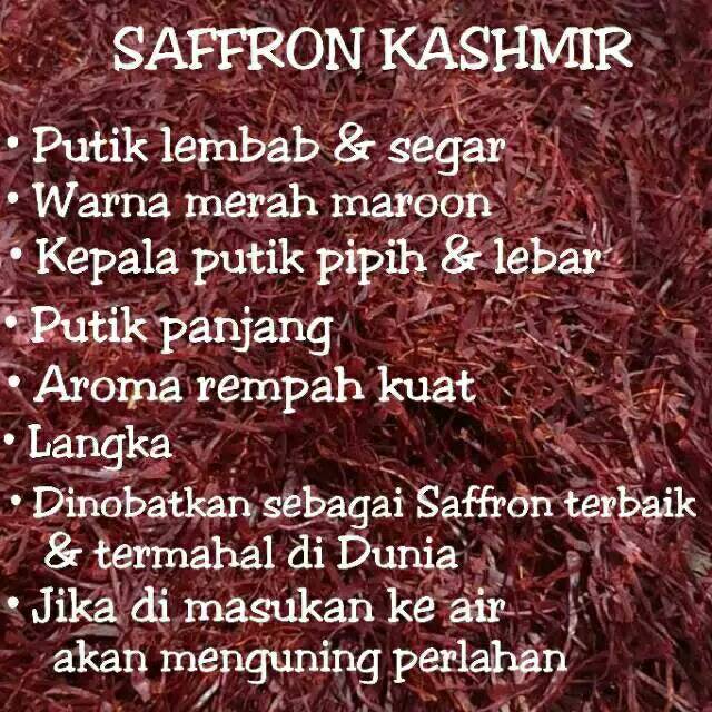 

Saffron | Saffron KASHMIR 1 gram Grade A Premium