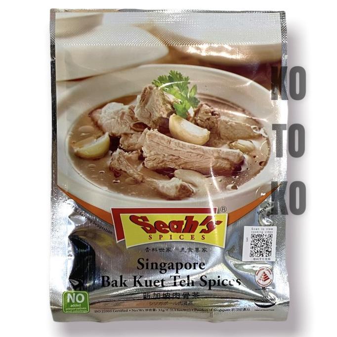 

,,,,,,,] Seah's Bakut Teh Spices Singapore / Seah's Bumbu Bak Kut Teh 32gr