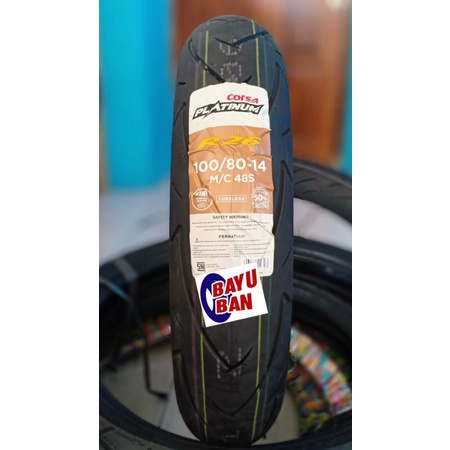 Ban Corsa Platinum R26 100/80 Ring 14 Tubeless