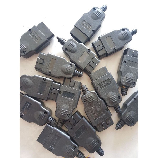 Soket OBD 2 Mobil 16 PIN bisa untuk modifikasi scanner motor ke mobil