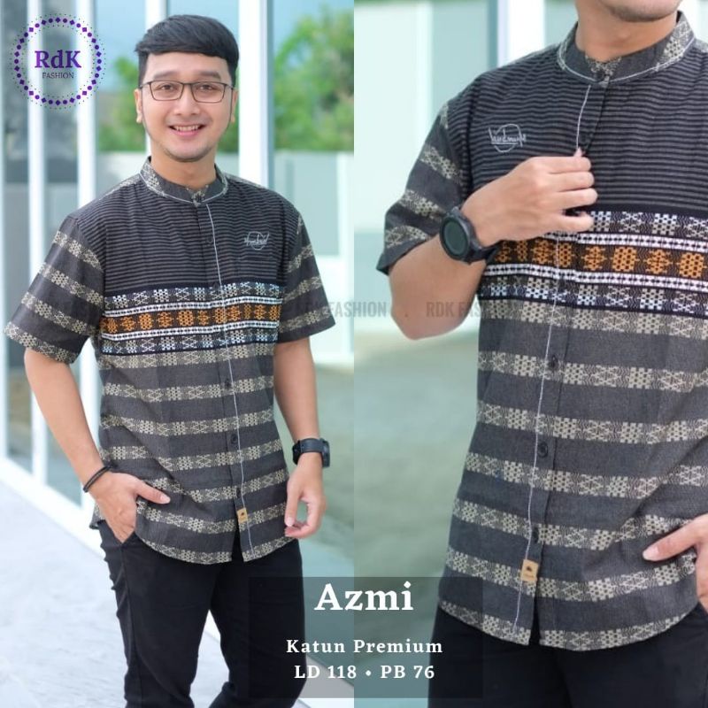NEW AZMI BAJU MUSLIM DEWASA ORIGINAL BY RDK FASHION//