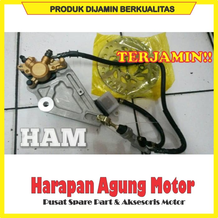 CAKRAM REM BELAKANG SUPRA X125