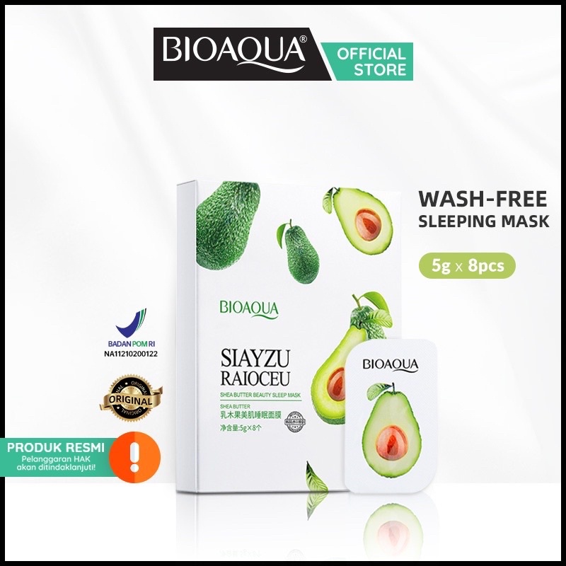 BIOAQUA Face Mask 1box (8pcs)