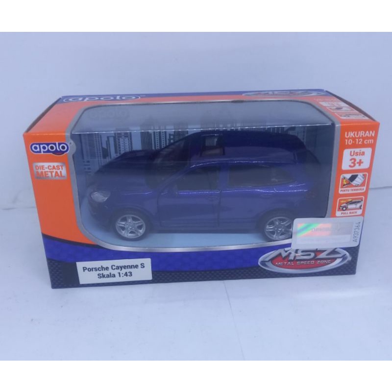 diecast miniatur mobil porsche cayenne