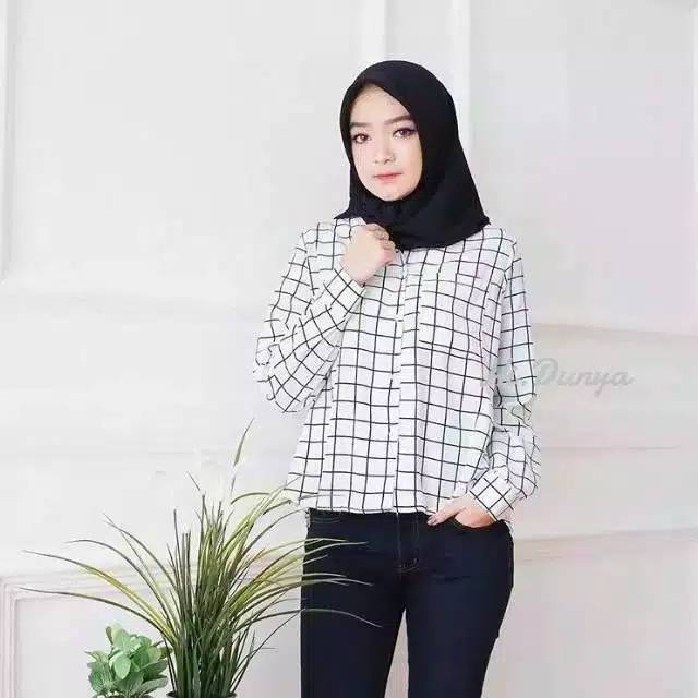 KEMEJA KOTAK | GRIDA TOP