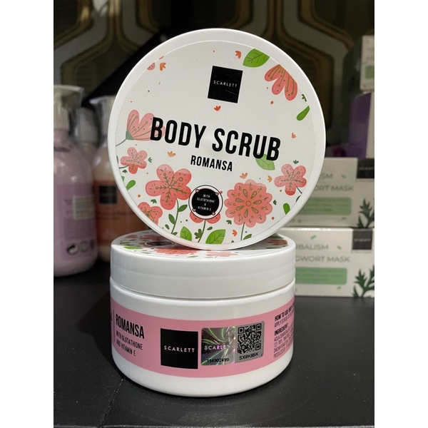 scarlett body scrub romansa