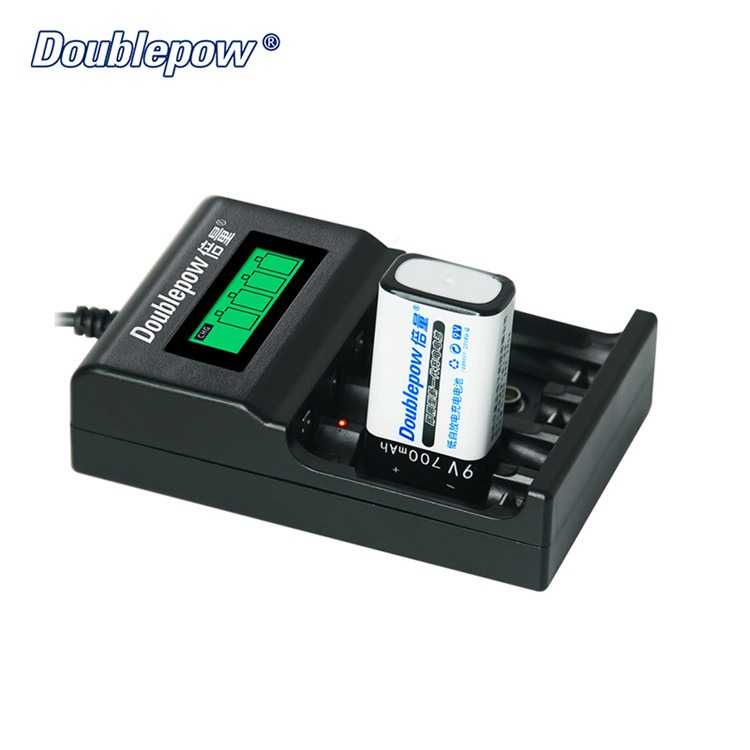 IDN TECH - DOUBLEPOW Charger Baterai 1.2V &amp; 9V NI-MH NI-CD Lithium - DP-UK95