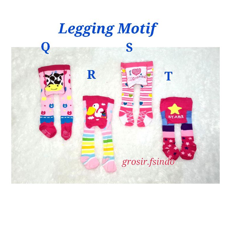 Legging Cotton Rich motif