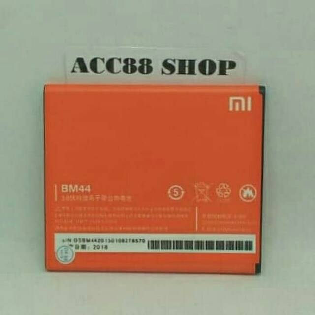 Baterai Batre Battery Original Xiaomi Redmi 2S BM44 Original 99