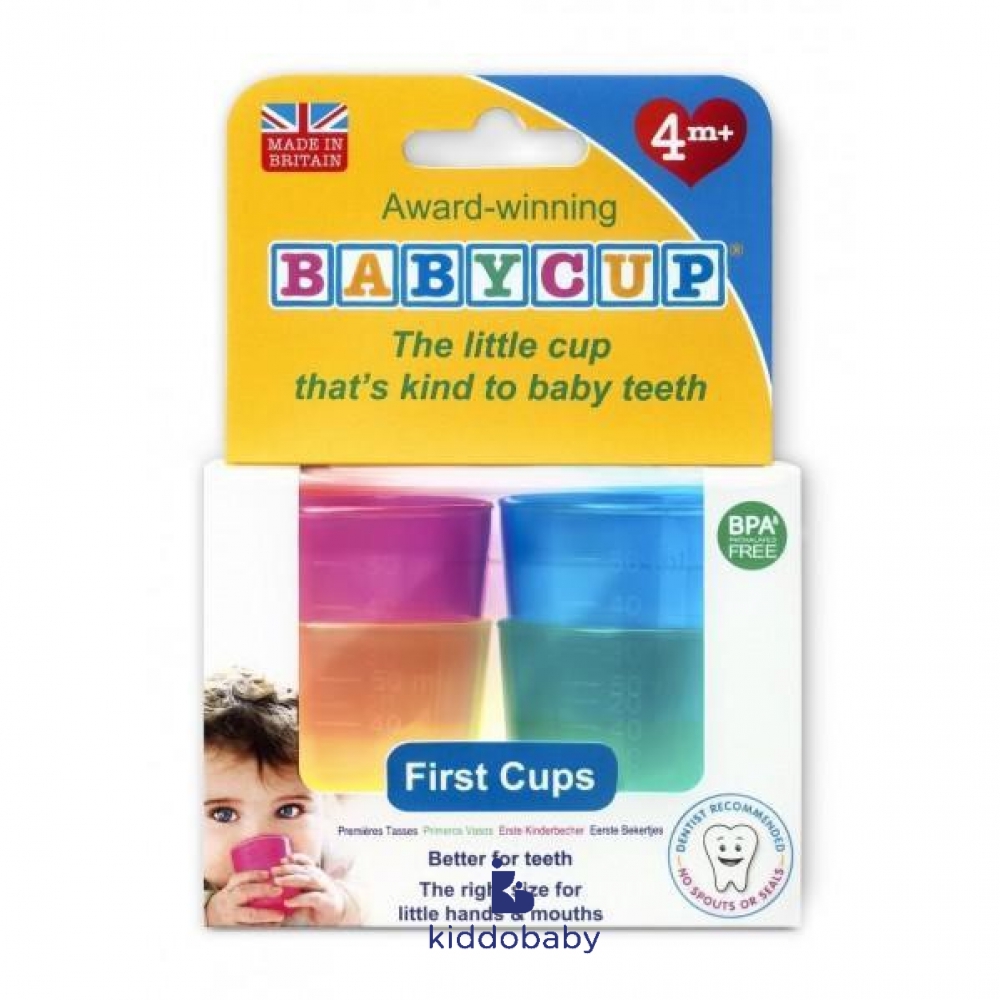 Babycup First Cup 4-Pack - Multi | Gelas Minum Anak