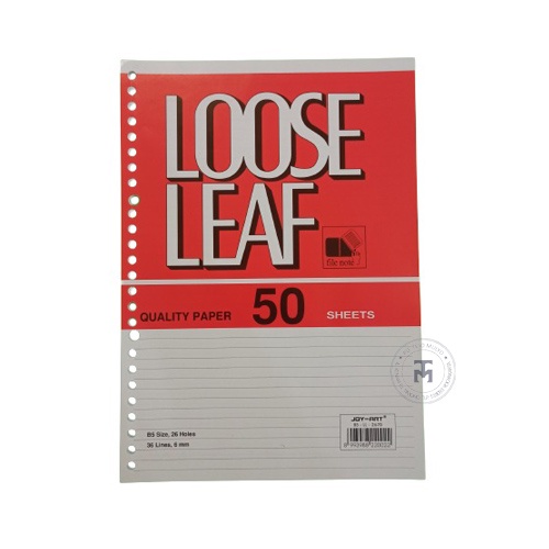 

Loose Leaf Garis B5 Joy-Art 50 Sheets