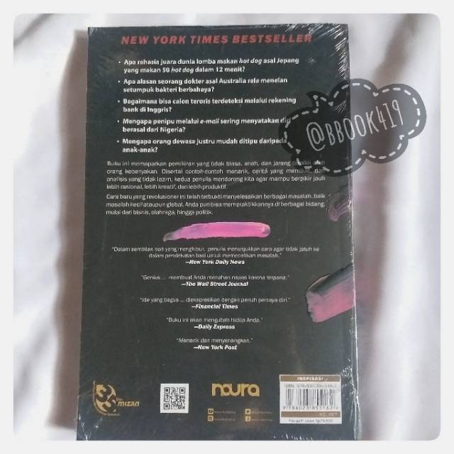 Buku Think Like A Freak By Steven D Levitt Dan Stephen J Dubner Shopee Indonesia