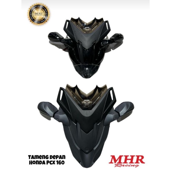 Tameng Kedok Topeng / Windshield Cover body depan Honda PCX 160 MHR