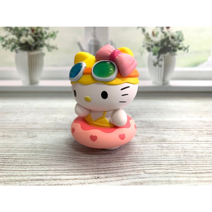 Pop Mart Sanrio South Island Hello Kitty Donut Swim Ring