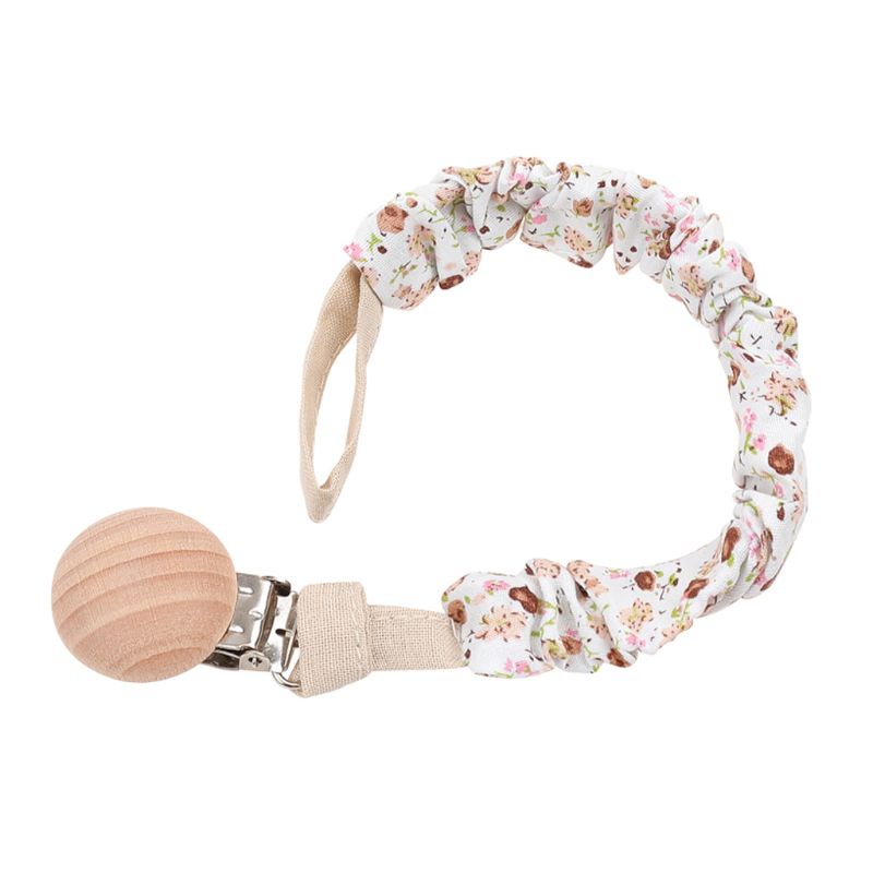 Mary Klip Rantai Holder Dot Empeng / Teether Bayi Bahan Ramah Lingkungan