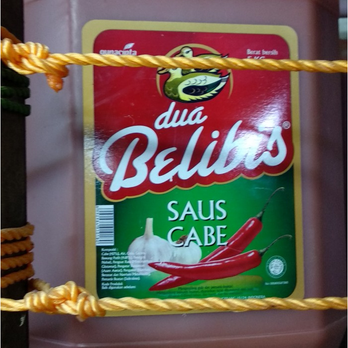 

New Arrival - Sambal Dua Belibis 5 Kg Gojek Only