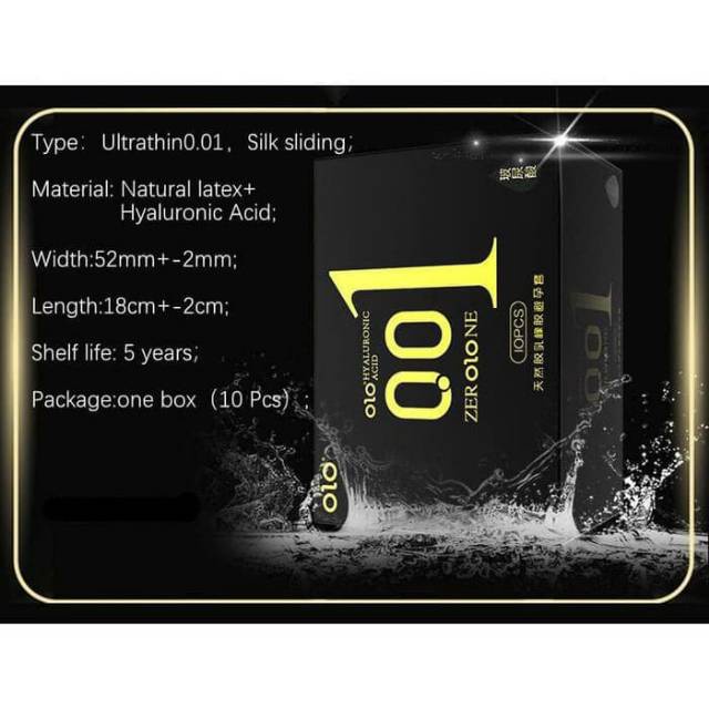 Condom ZEROLONE Kondom OLO Super Tipis Ultra Thin 001 00.1Condom DOTTED Harga Termasuk Perbox isi 10pcs Privasi Aman