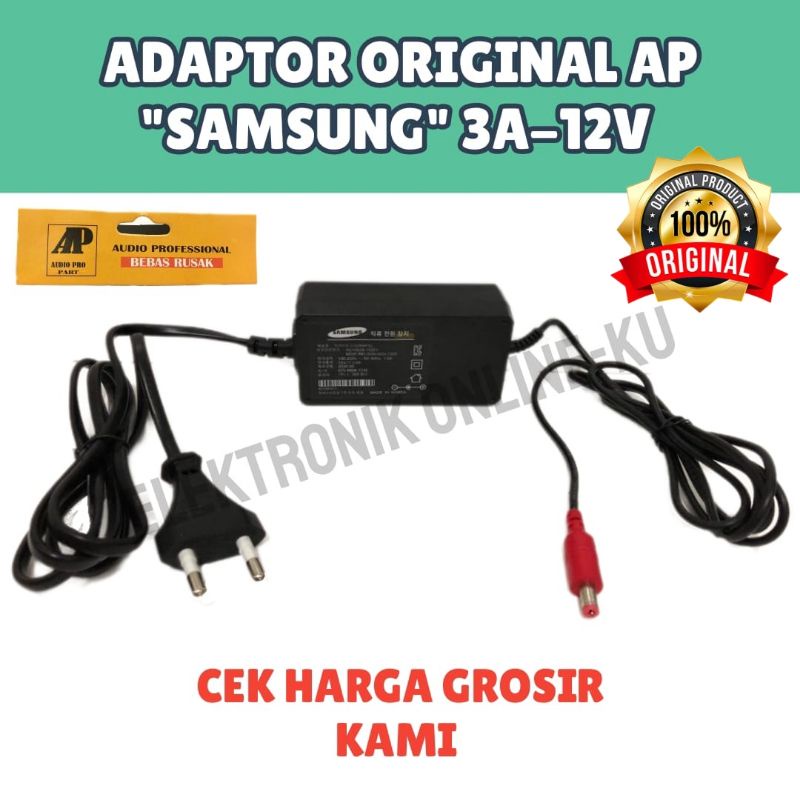 ADAPTOR 3A 12V SAMSUNG ORIGINAL AP