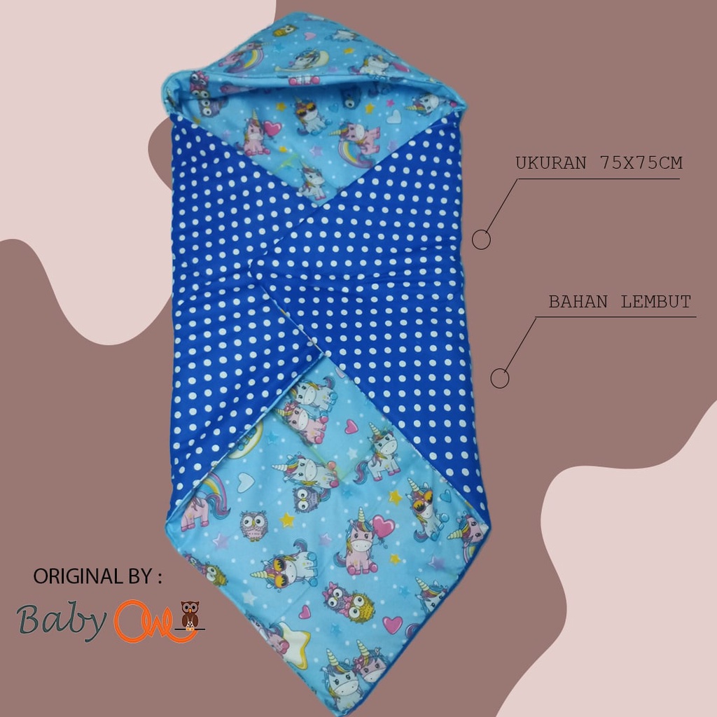 Selimut Topi Bayi / Selimut Bayi / Baby Blanket