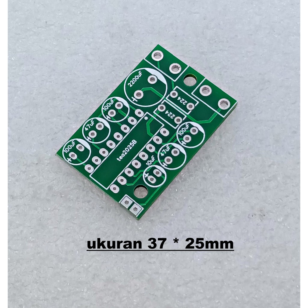 PCB TEA2025b Mono BTL 5 watt Power Amplifier