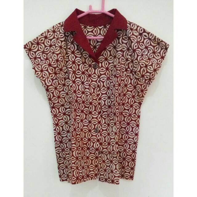 BATIK WANITA PRELOVED / KEMEJA BATIK WANITA / ATASAN BATIK WANITA PRELOVED / BATIK WANITA SECOND