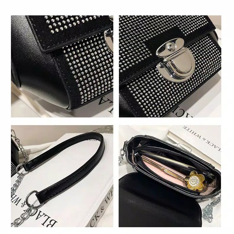 [COD] LB - Sling bag import fashion stylish / Tas bling bling model kekinian 294