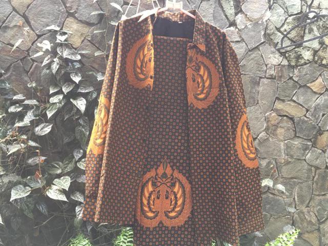 Kemeja Batik Solo Slimfit (po) Motif Sogan Truntum Garuda