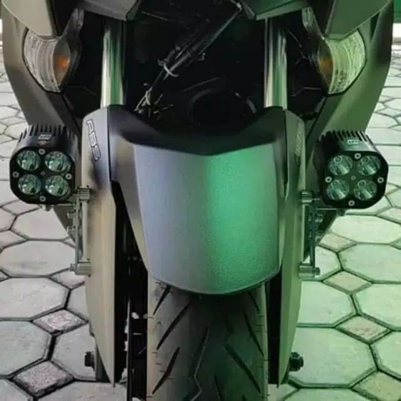 Breket Dudukan Lampu Tembak Nmax Dispakbor Bahan Besi Pnp