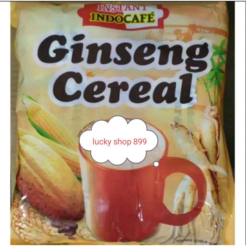 

GINSENG CEREAL INDOCAFE 30'