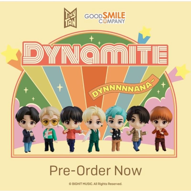 [OPEN PO] OFFICIAL NENDOROID BTS TINYTAN