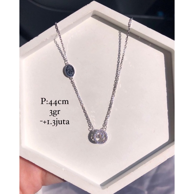 Kalung Dancing Stone bulat IGUN necklace