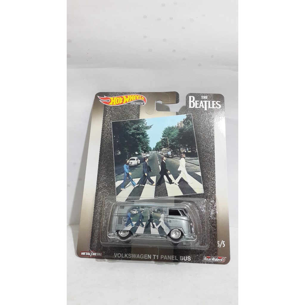 hotwheels premium the beatles volkswagen vw t1 panel bus