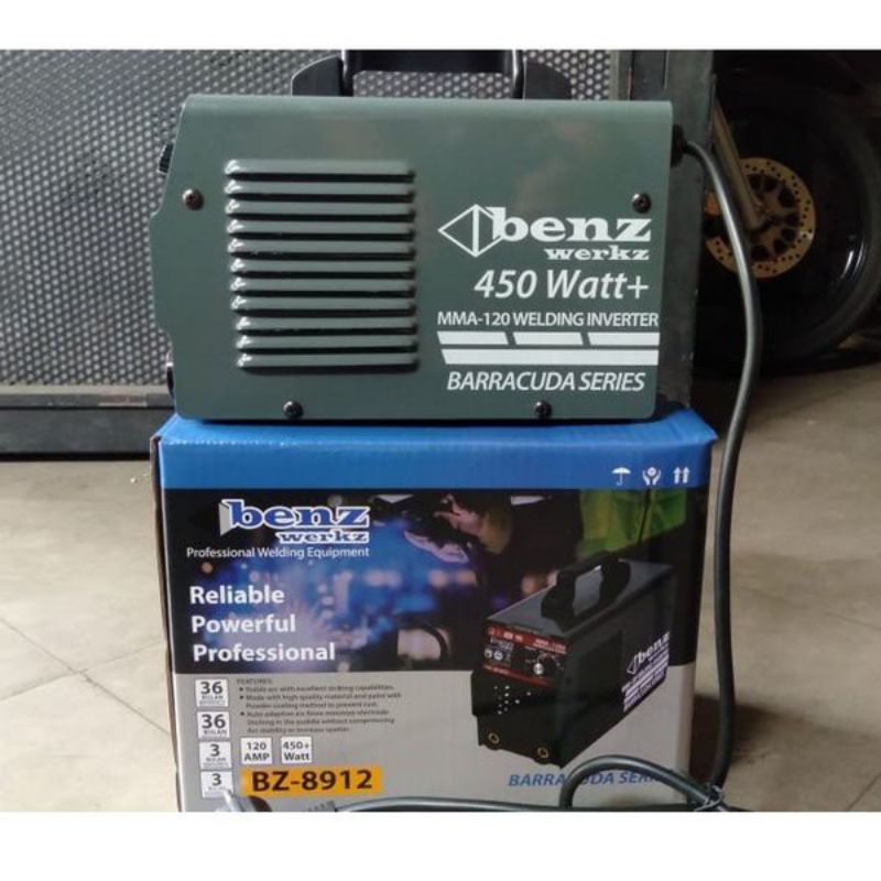 Mesin las Benz/Inverter Benz 120 A 450watt