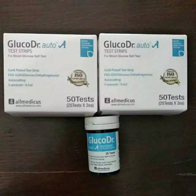 Strip Gluco Dr Auto / Gluco Dr Auto / Strip Gluco Dr / Gluco Dr / Gluco Dr Auto A / Tes Gula Darah