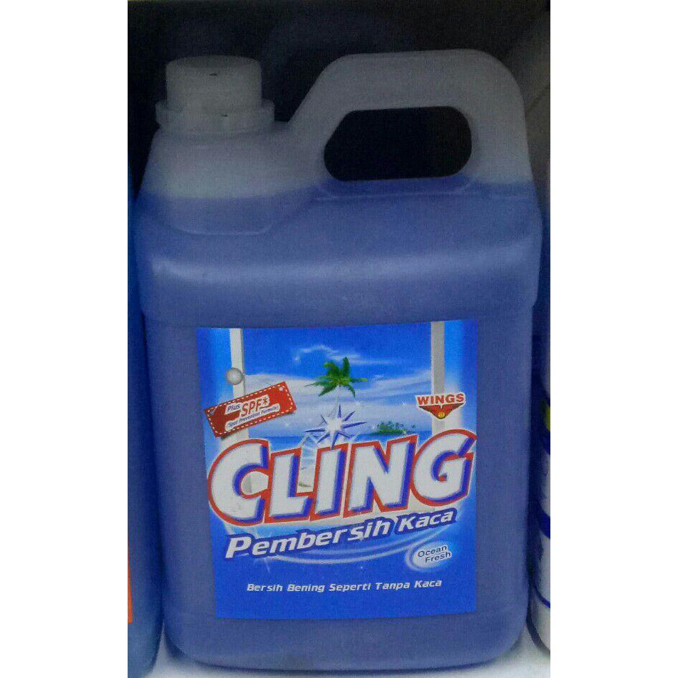CLING PEMBERSIH KACA OCEAN FRESH 4L