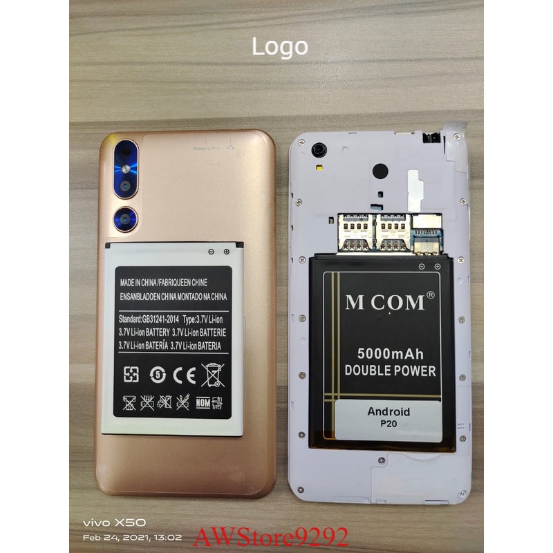 Mcom Battery Batre Baterai Double Power Mcom Android P20